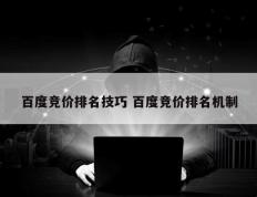 百度竞价排名技巧 百度竞价排名机制