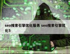 seo搜索引擎优化服务 seo搜索引擎优化5