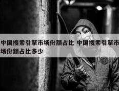 中国搜索引擎市场份额占比 中国搜索引擎市场份额占比多少