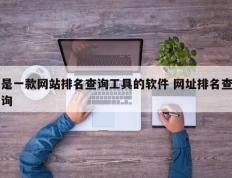 是一款网站排名查询工具的软件 网址排名查询