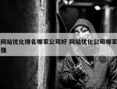 网站优化排名哪家公司好 网站优化公司哪家强