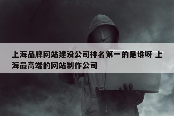 上海品牌网站建设公司排名第一的是谁呀 上海最高端的网站制作公司