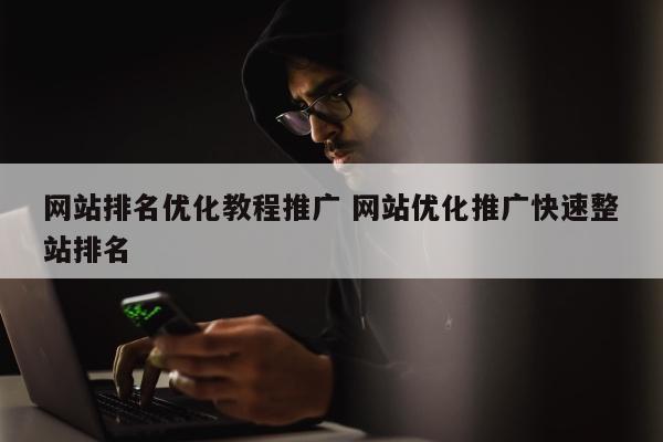 网站排名优化教程推广 网站优化推广快速整站排名