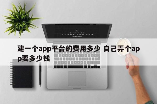 建一个app平台的费用多少 自己弄个app要多少钱