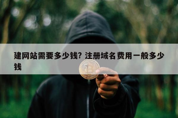 建网站需要多少钱? 注册域名费用一般多少钱