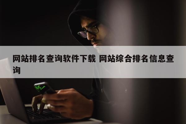 网站排名查询软件下载 网站综合排名信息查询