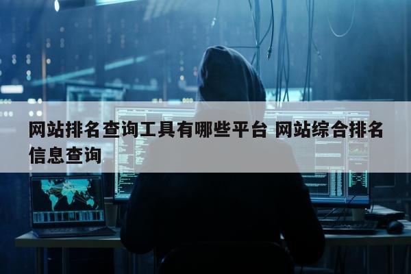 网站排名查询工具有哪些平台 网站综合排名信息查询