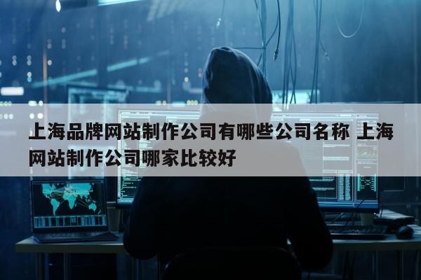 上海品牌网站制作公司有哪些公司名称 上海网站制作公司哪家比较好