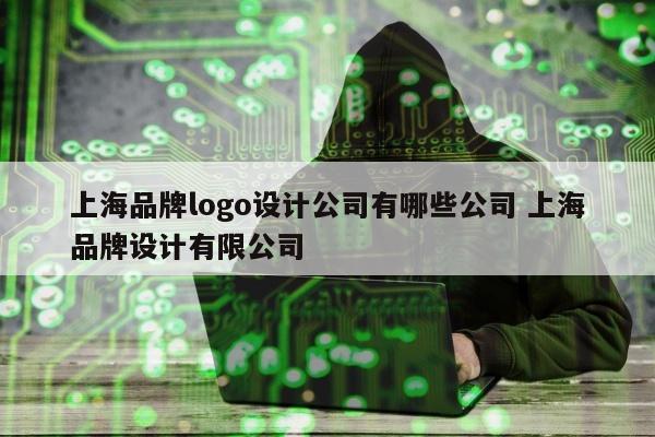 上海品牌logo设计公司有哪些公司 上海品牌设计有限公司