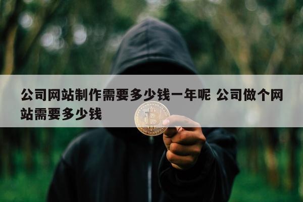 公司网站制作需要多少钱一年呢 公司做个网站需要多少钱