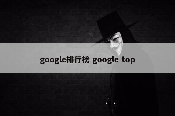 google排行榜 google top