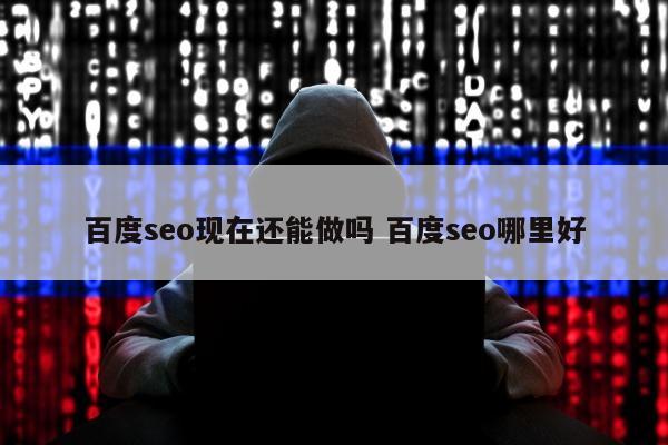 百度seo现在还能做吗 百度seo哪里好