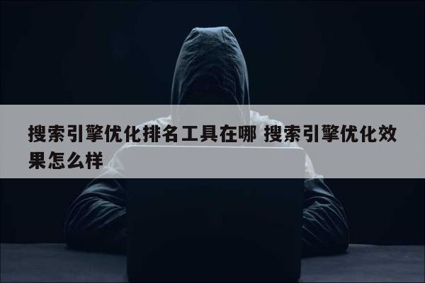 搜索引擎优化排名工具在哪 搜索引擎优化效果怎么样