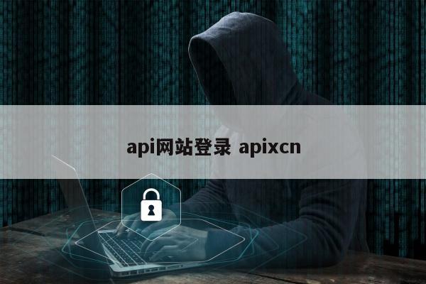 api网站登录 apixcn