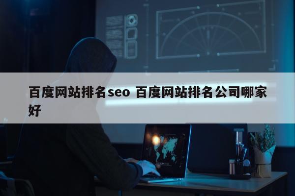 百度网站排名seo 百度网站排名公司哪家好