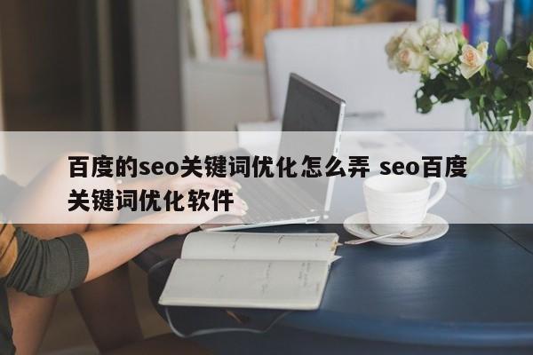 百度的seo关键词优化怎么弄 seo百度关键词优化软件