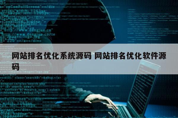 网站排名优化系统源码 网站排名优化软件源码