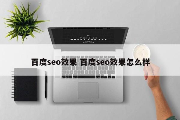 百度seo效果 百度seo效果怎么样