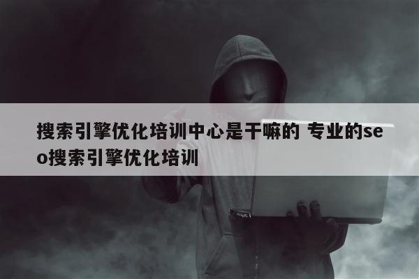 搜索引擎优化培训中心是干嘛的 专业的seo搜索引擎优化培训