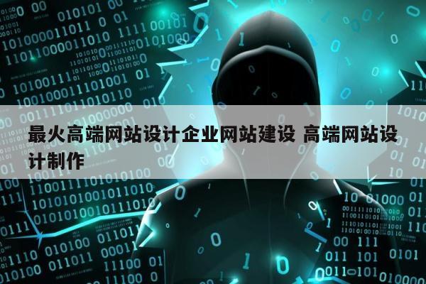 最火高端网站设计企业网站建设 高端网站设计制作