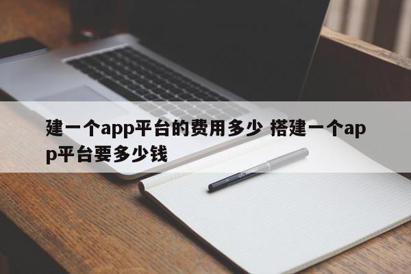 建一个app平台的费用多少 搭建一个app平台要多少钱