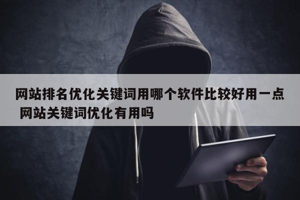 网站排名优化关键词用哪个软件比较好用一点 网站关键词优化有用吗